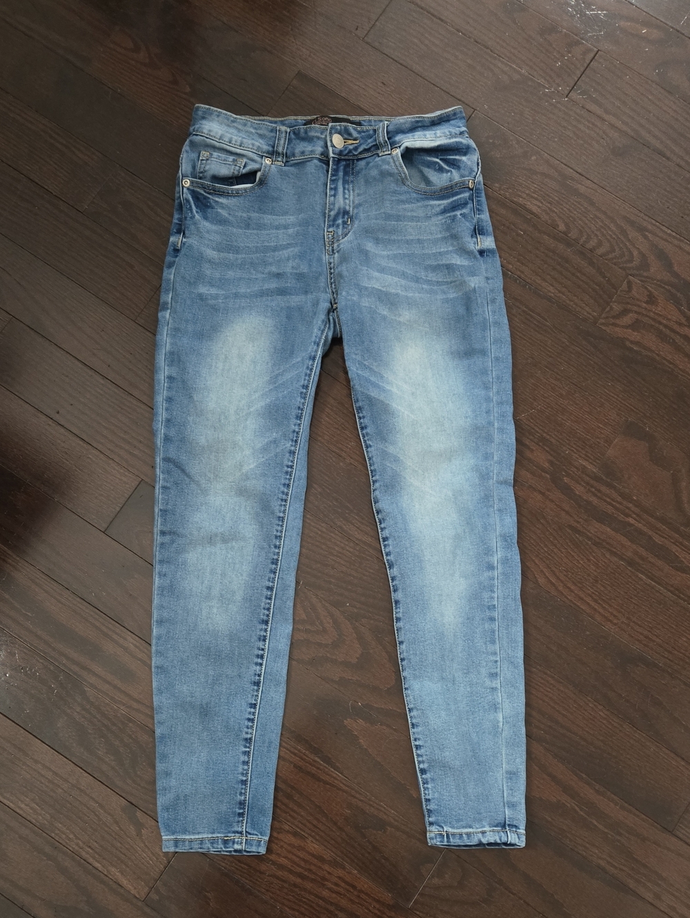 Ci Sono Light Wash Skinny Jeans in Blue